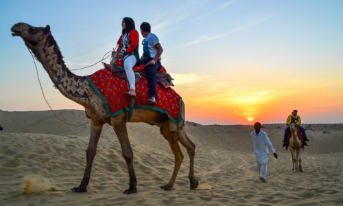 Camel Safari Desert Rajasthan
