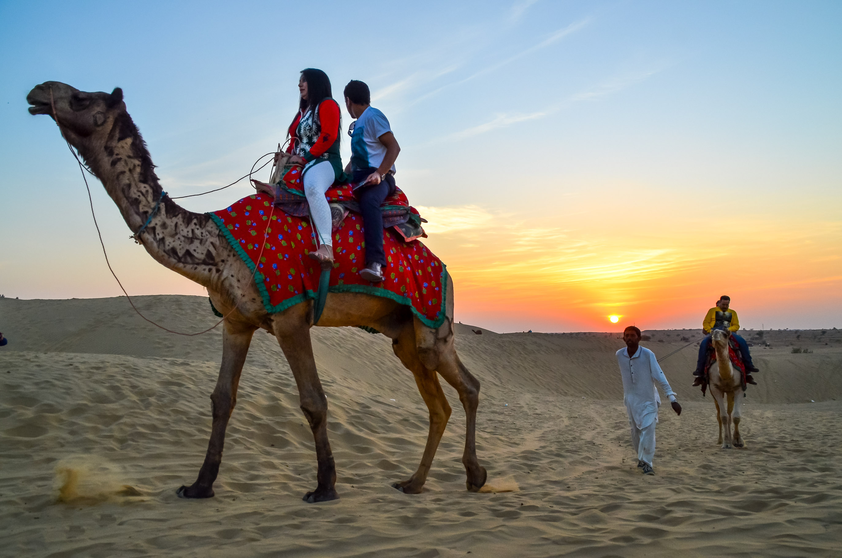 Camel Safari Desert Rajasthan